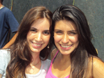 Andra Beatriz e Wanessa Castro