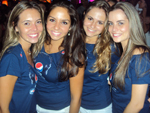 Joana Carrion, Fernanda Becker, Ana Caroline Luce e Maria Cludia Luce