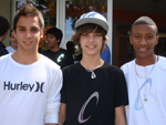 Rafael Schumuneck, Lucas Manfro e Henrique Macedo