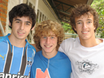 Pedro Wagner, Joo Pedro Becker e Alan Willy