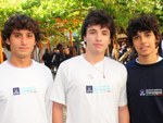 Eduardo Lara, Rafael Maffioletti e Alexandre Rossoni