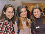 Priscila Rosa, Ingrid Moraes e Renata Maximo