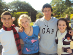 Gabriel Machado, Carolina Kauer, Luciano Anezi e Bianca Nery