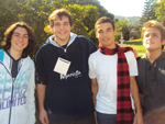 Pedro Halicki, Luiz Pelizzaro, Gabriel Machado e Matheus Albuquerque (Paraba)