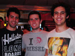 Guilherme Sudbrack, Lucas Fidelix e Emiliano Jobim