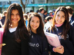 Amanda Zabadal, Agata Vinhas e Yasmin Campos