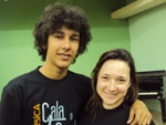 Vinicius Diniz e Carolina Cattaneo