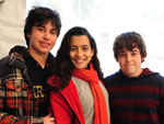 Tiago Antoniolli, Luiza Dias e Gabriel Wagner