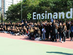 A galera se agilizou para irem todos de preto como forma de protesto