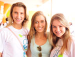 Andra Gastal, Luiza Thudium e Aline Copetto