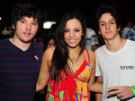 Thiago Moreira, Luise Thomas e Matheus Selistre