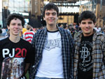 Lucas Rabolini, Ramiro Gonalves e Pietro Degrazia