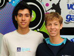 Nicholas Arelano e Bruno Jouglard