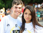 Jefferson Carnelutti e Caroline Pedroso