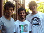 Felipe Godoy, Bruno Luz e Phillip Andreas