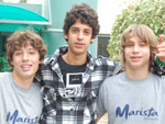 Filipe Sperb, Nicolas Freitas e Klaus Brando