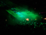 Dando incio ao show de lasers!