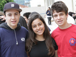 Lucas Bertoletti, Eduarda Rivarolly e Bruno Abreu