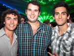 Douglas Aquino, Tssio Crusius e Vinicius Cabral