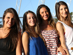 Tess Marie, Nina Cohen, Clara Arruda e Beatriz Testoni