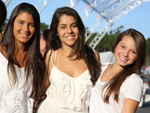 Maria Menezes, Mozara Abdalla e Carolina Forneroli