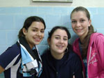 Jssica Soares, Mariana Magalhes e Diane Brito