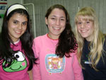 Indianara Rech, Simoni Nunes e Anna Lauren Ribacki