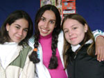 Bibiana Digiacono, Alexia Oliveira e Rafaela Nogueira