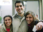 Ana Gules, Guilherme Schaidhauer e Laura Tasquetto