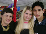 Rodrigo Rodrigues, Eleni Iansen e Tiago de Carvalho