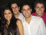 Helena Barros, Dario Cceres, Felipe Gravina e Joo Pedro Saldanha