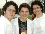 Willian Martins, Bruno Rebechi e Lucas Lemos