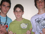 Henrique Dalpan, Daniel Matt e Renan Incert