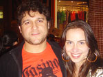 Tiago Haubold e Samantha Marques