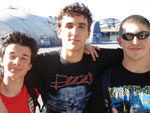 Rafael Fadanelli, Matheus Masiero e Guilherme Torres