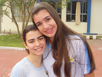 Francine Machado e Helenna Schvartz