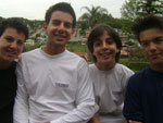 Mateus Lima, Felipe Ortiz, Guilherme Bacim e Gabriel Siquera