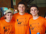 Ricardo Formentini, Guilherme Rubin e Gustavo Zientarski