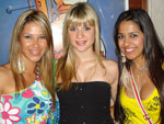 Daniela Medeiros, Raquel Mello e Thas Castiglioni