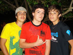 Felipe Fagundes, Lucas Bello e Guilherme Flix