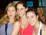 Paola Pochmann, Caroline Klein e Mariana Magalhes