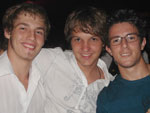 Guilherme Puton, Miguel Brando e Felipe Vieira