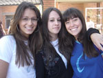 Hanait Camatti, Michelle Lusa e Brenda Giuriolo