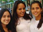 Mariana Soares, Carol Arago e Liz Boschi