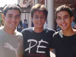 Andr Pinheiro, Luiz Felipe e Vinicius Rizzard