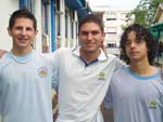 Matheus Borin, Jefferson Andrigo e Giovani Soares