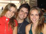 Priscila Conegatto, Gil Goulart e Samantha Marques