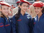 Amanda Dill, Natlia Oliveira e Elisa Flber