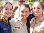 Elisa Hoffmeister, Carolina Rippel e Rafaela Furtado