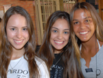 Liege Vargas, Anielly Groismann e Marcela Alves